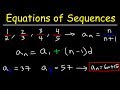 Writing a General Formula of an Arithmetic Sequence