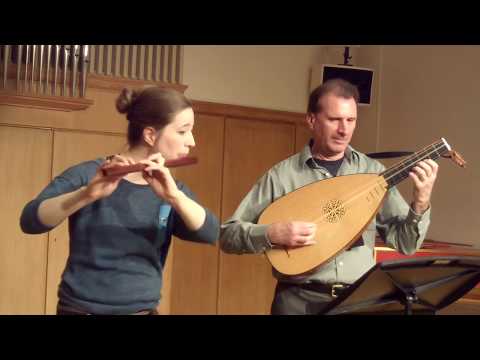 DOWLAND: The Earl of Essex Galliard, Johanna Bartz (traverso) & Peter Croton (lute)