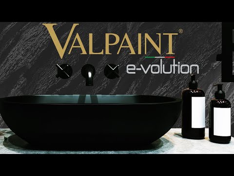 VALPAINT E-VOLUTION  FLOOR  Effetto Marmorizzato - ( إفلسيون فلور مرمرزطو)