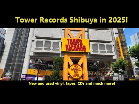 Tower Records Shibuya - One of Tokyo's best (and biggest) record stores!