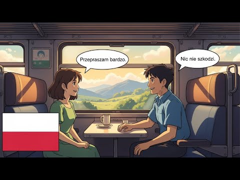 20 Minutes of Daily ¨Polish Conversation Practice | 10 Short Conversations on the Train