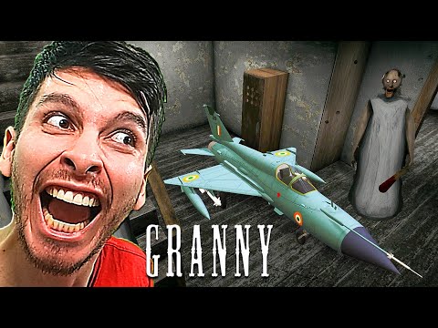 ESCAPE FROM GRANNY ON THE PLANE (SECRET ENDING)
