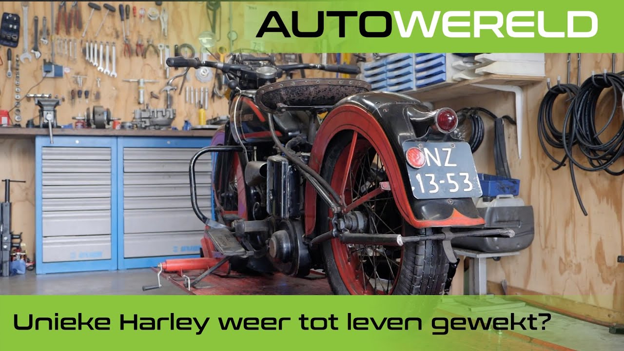 Deze Harley werd verstopt in de oorlog. Start hij na 80 jaar weer? | Nico Aaldering