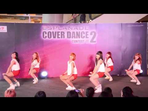 Nutella'Z cover Hello Venus - Intro + Wiggle Wiggle @ Esplanade cover dance season 2 150405