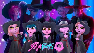 😈🎵 My Talking Angela 2 | K-POP DEMON HUNTERS | Saja Boys | New Cosplay | Makeover 🔥✨