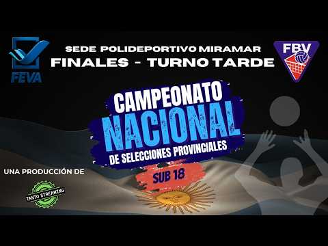 FINAL - CAMPEONATO NACIONAL DE SELECCIONES PROVINCIALES S18 2026