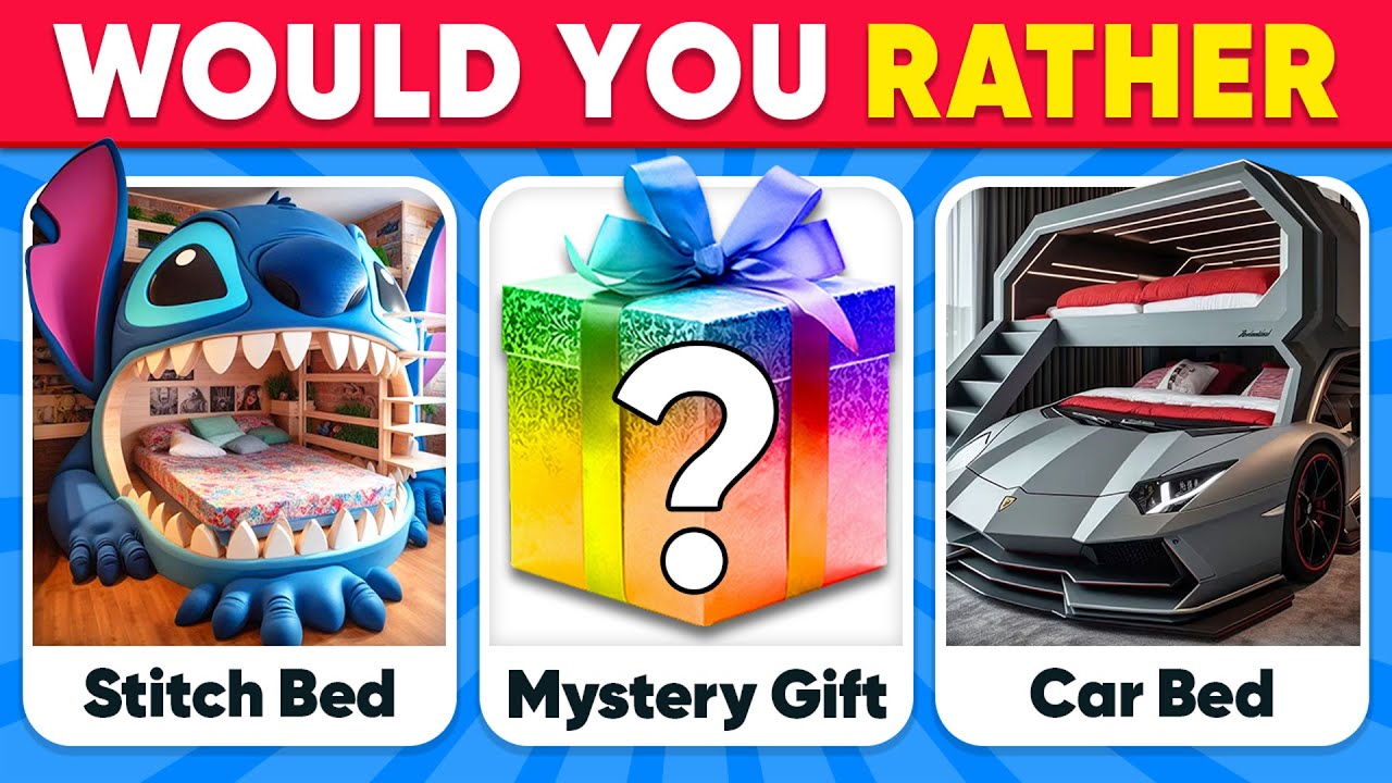 Would You Rather...? MYSTERY Gift Edition 🎁🤑 Daily Quiz