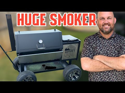 Uncrating & Seasoning The Lone Star Grillz 20x42 Offset Offroad Smoker