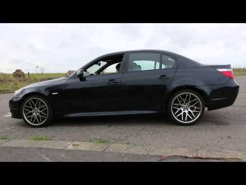 BMW E60 5 series air ride test