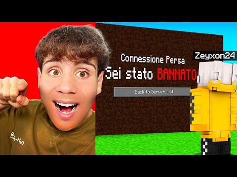 HO TROLLATO il MIO AMICO con IMMAGINI FALSE su MINECRAFT!