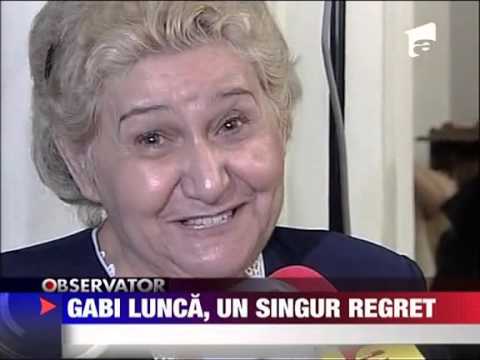Gabi Lunca un singur regret 8 MARTIE 2011
