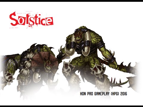 HoN Pro Solstice Gameplay - 1854 MMR - Ep.428