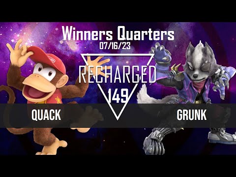 Recharged #149 Winners Quarters - Quack (Diddy Kong) vs Grunk (Wolf)