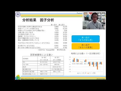 政策学科 関西大学 社会安全学部　越山健治 教授　『阪神・淡路大震災復興都市の25年後？』