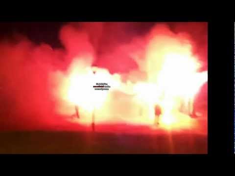 TIFO on 'New Year' Jerković