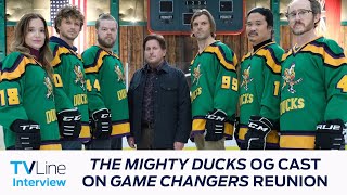 'The Mighty Ducks' OG Cast On Reuniting With Emilio Estevez in 'Game Changers' | TVLine Interview video