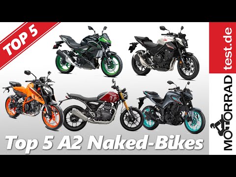 Top 5 A2 Naked-Bikes | Vergleich der besten Nakedbikes mit maximal 48 PS