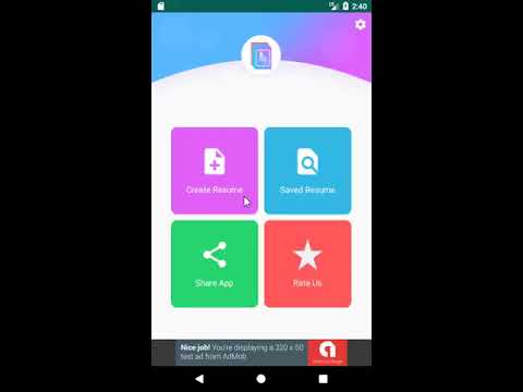 Resume Maker app-CV Builder app Video