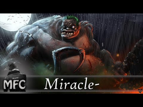 Miracle- Pudge Gameplay - Ranked Match - Dota 2.