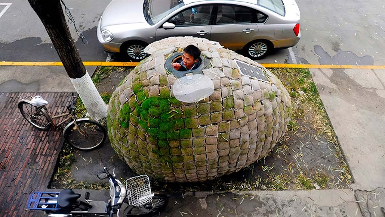 Pessoas riam da casa dele, até que entraram nela