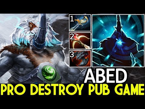 ABED [Magnus] Crazy New Carry Meta Destroy Pub Game 7.23 Dota 2