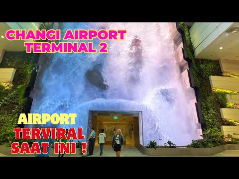 Terminal 2 do Aeroporto Changi de Cingapura | Totalmente reaberto | Viral!