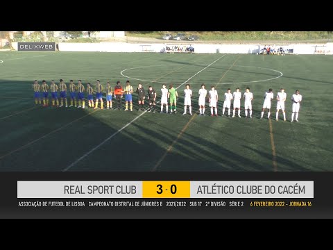 Real (3-0) Atlético Clube do Cacém [SUB17 J16]