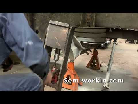 Lift Axle King Pin Replacement | Steerable Drop Axle