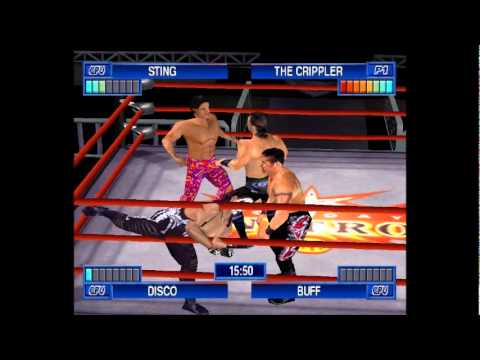wcw mayhem playstation controls