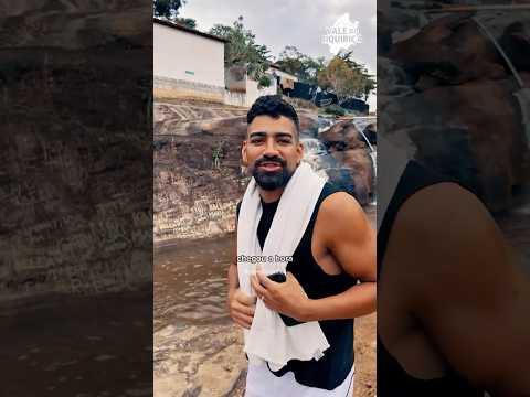 Dilsinho na cachoeira dos prazeres, Vale do Jiquiriçá-Ba #valedojiquirica