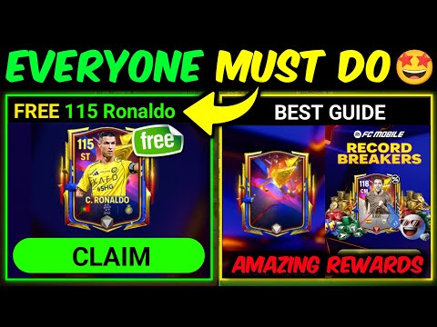 FREE RONALDO 115 OVR x Record Breakers Event Guide | Mr. Believer