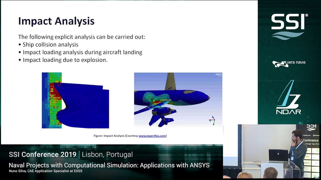Naval projects with computational simulation: Applications with ANSYS  | SSI Conference 2019