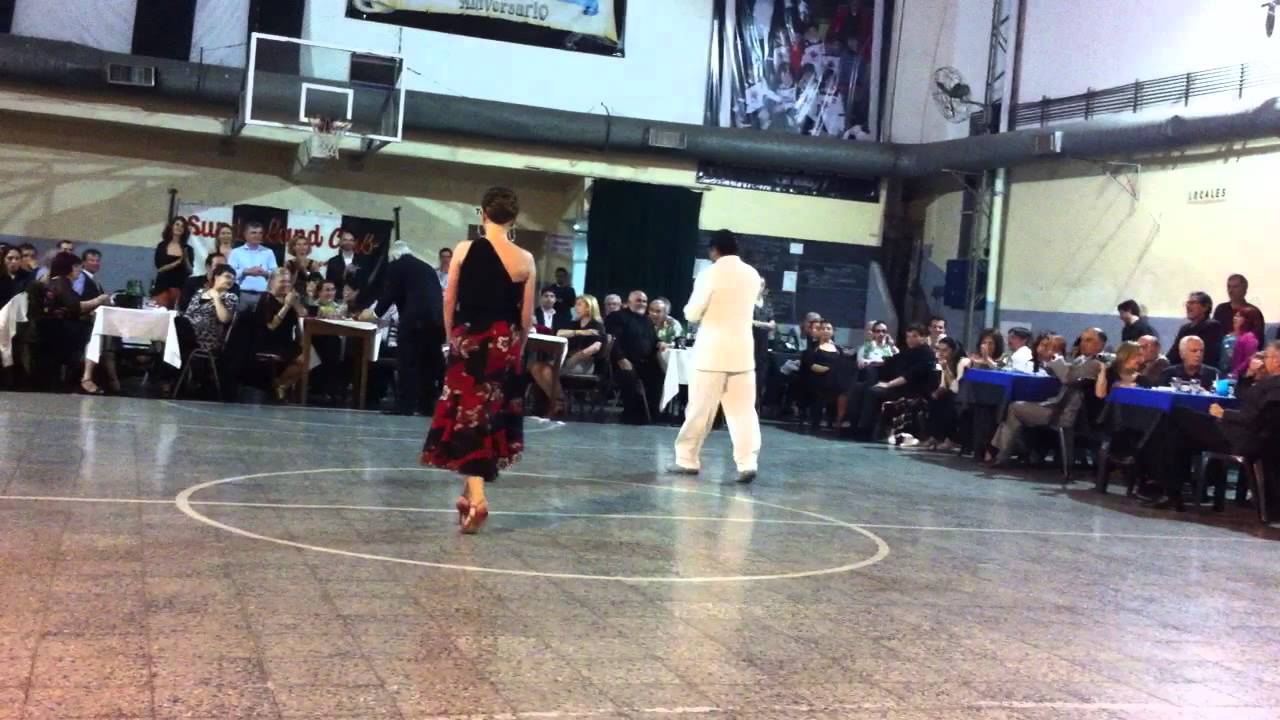 Carolina Bonaventura y Francisco Forquera en Sunderland. 20 octubre 2012.