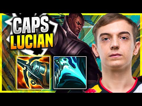 CAPS PICKS LUCIAN WITH NEW ITEM! - G2 Caps Plays Lucian MID vs Anivia! | Challenger TV