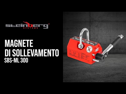 Video - Magnete di sollevamento - 300 kg