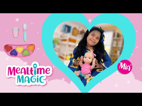 Mealtime Magic Baby Mia Doll