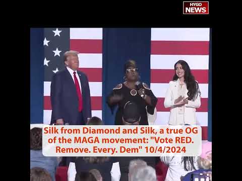 Diamond & Silk at Trump Town Hall: Vote RED, Remove Every Democrat