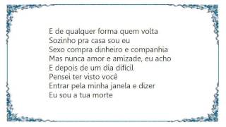 Legião Urbana - La Maison Dieu Lyrics