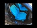 How to make a car seat cover (suitable for side airbags)