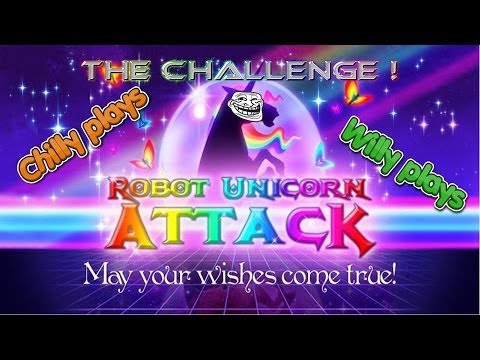 RAINBOW PONY'S OF DEATH (Robot Unicorn Attack)