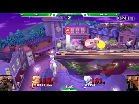 EVAC 4/8/17 - Smash 4 - King (Rosalina) vs Taicho (Mewtwo) - Winners Semis