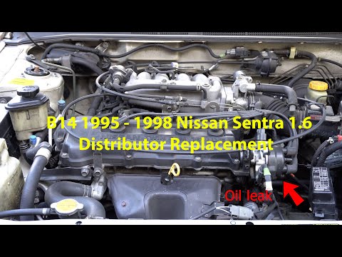 B14 1995 - 1999 Nissan Sentra Distributor Replacement