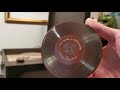 Sam Small at Westminster by Stanley Holloway ~ Dubrico (Durium) 4.5" Flexi 78rpm ~ HMV 2001 Player