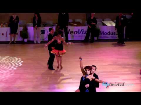 Martin Macoun - Romana Motlova, Brno Open 2012, WDSF senior I latin, 1. round - rumba