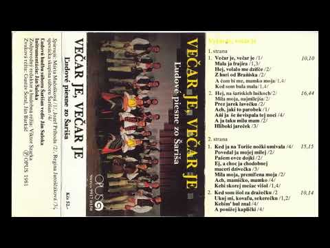 Ked ja na Toriše nožki umivala -  ľudová hudba súboru Šarišan a sólisti