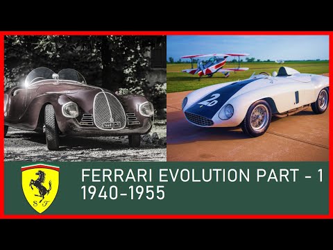 Thumbnail for Ferrari Evolution 1940-2020 | Part-1 1940-1955 by Ferrari, Car