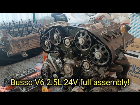 Busso Engine 2.5 3.0 3.2 FULL ASSEMBLY Crank Heads 4 Cams TIMMING and MORE
