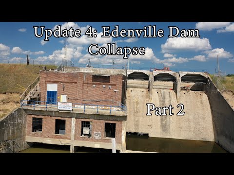 Update 4: Edenville Dam Collapse Wixom Lake Flood 2020 - The Falls, Fish and close-up Dam (Part 2)