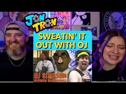 JT FITNESS: Sweatin' it out with OJ -   @JonTronShow | HatGuy & @gnarlynikki  React