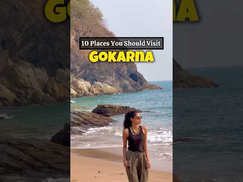 10 Places To Visit Around Gokarna #travel #india #gokarna #karnataka #trip #beach